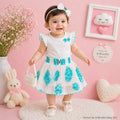 Baby Girl Single Piece Georgette Skirt | Soft Pleated Designer Skirt (6 Months to 5 Years)